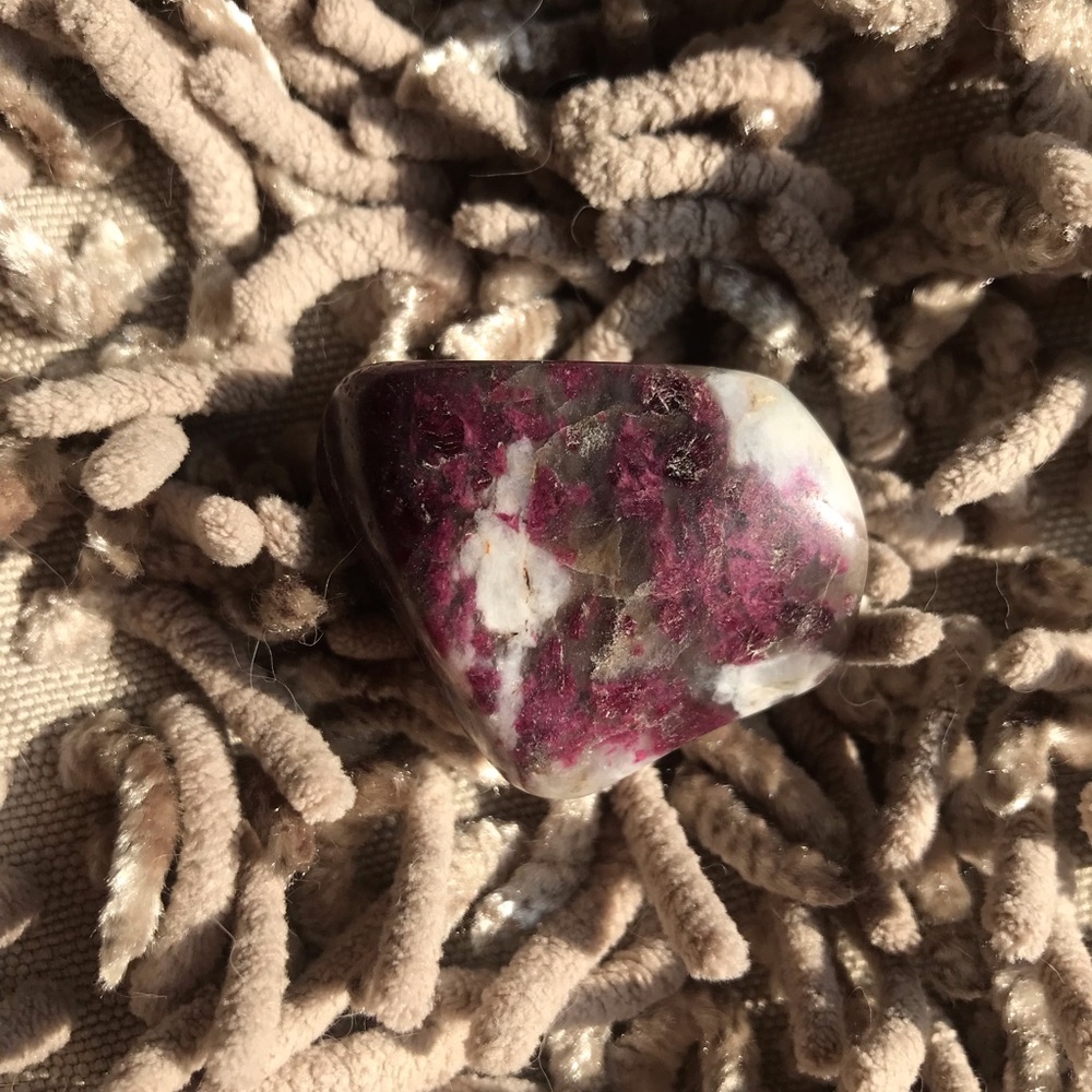 Plum Blossom Tourmaline Gemstone Specimen